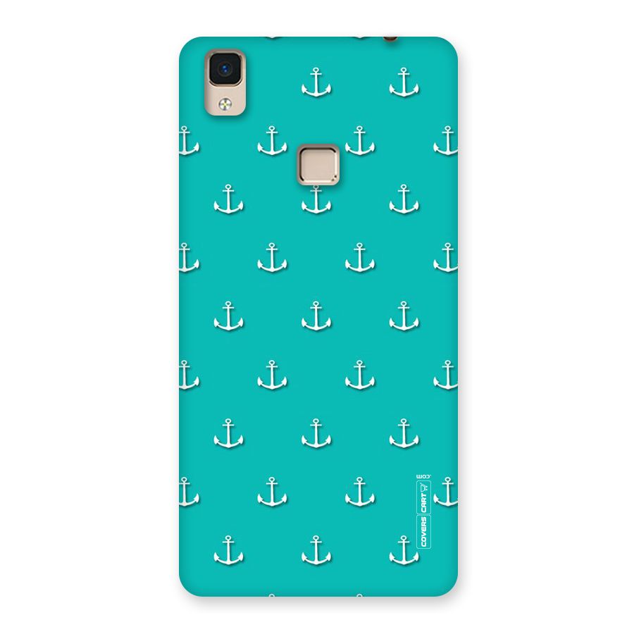 Light Blue Anchor Back Case for V3 Max