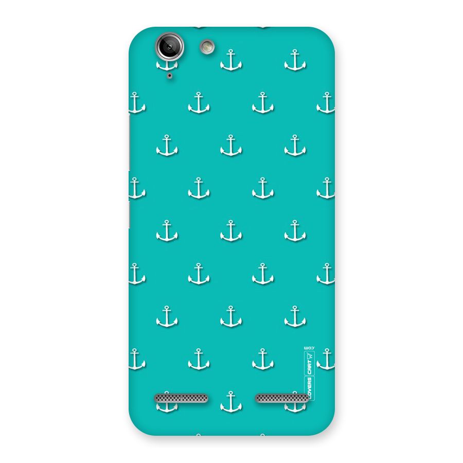 Light Blue Anchor Back Case for Vibe K5