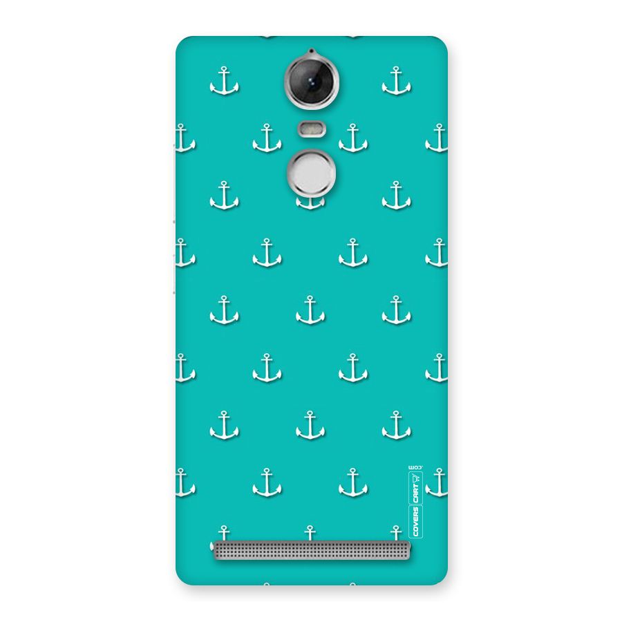 Light Blue Anchor Back Case for Vibe K5 Note