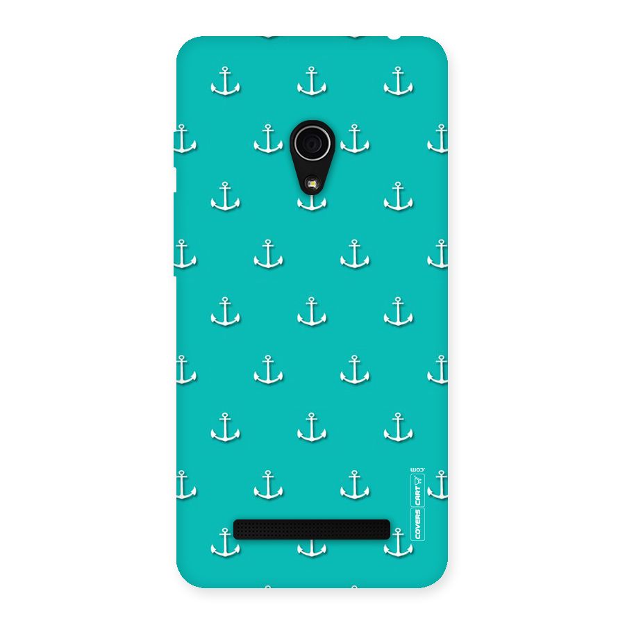 Light Blue Anchor Back Case for Zenfone 5
