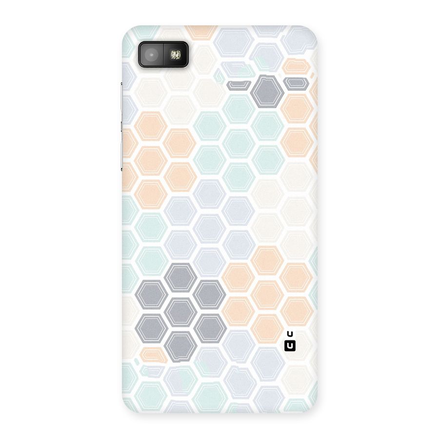 Light Hexagons Back Case for Blackberry Z10
