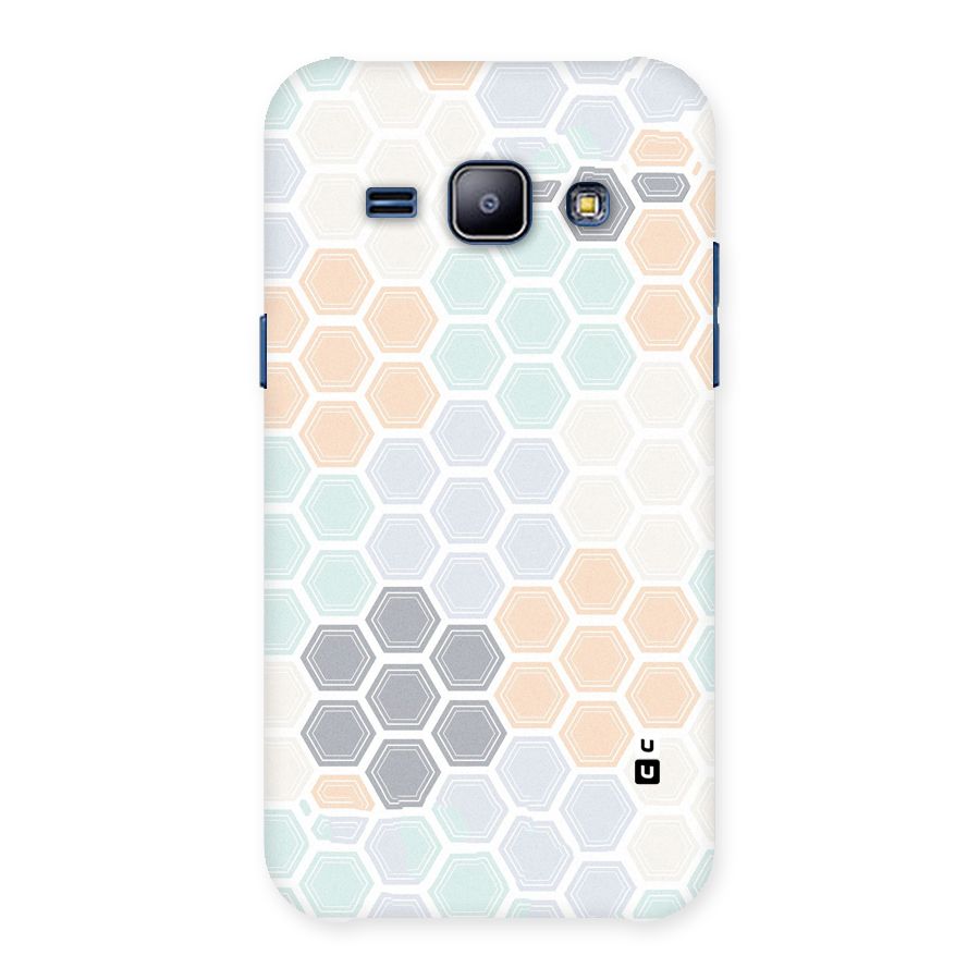 Light Hexagons Back Case for Galaxy J1