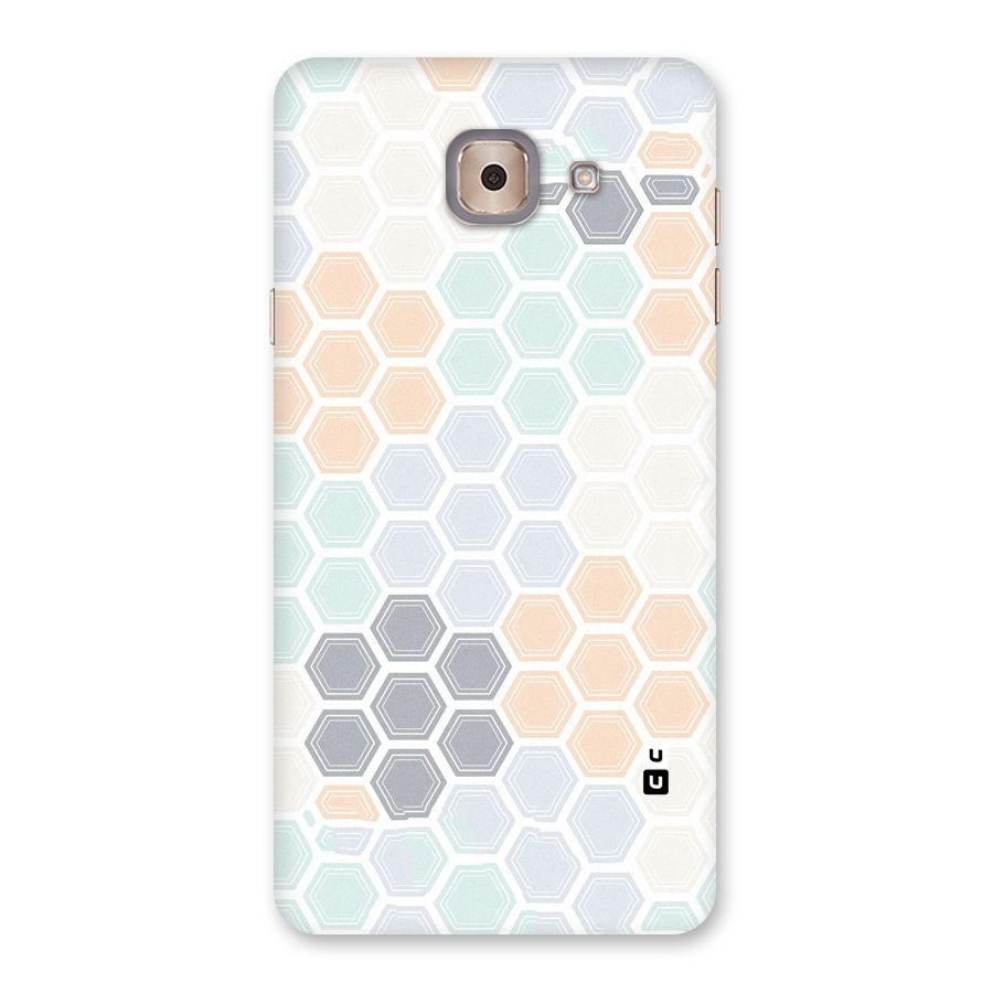Light Hexagons Back Case for Galaxy J7 Max