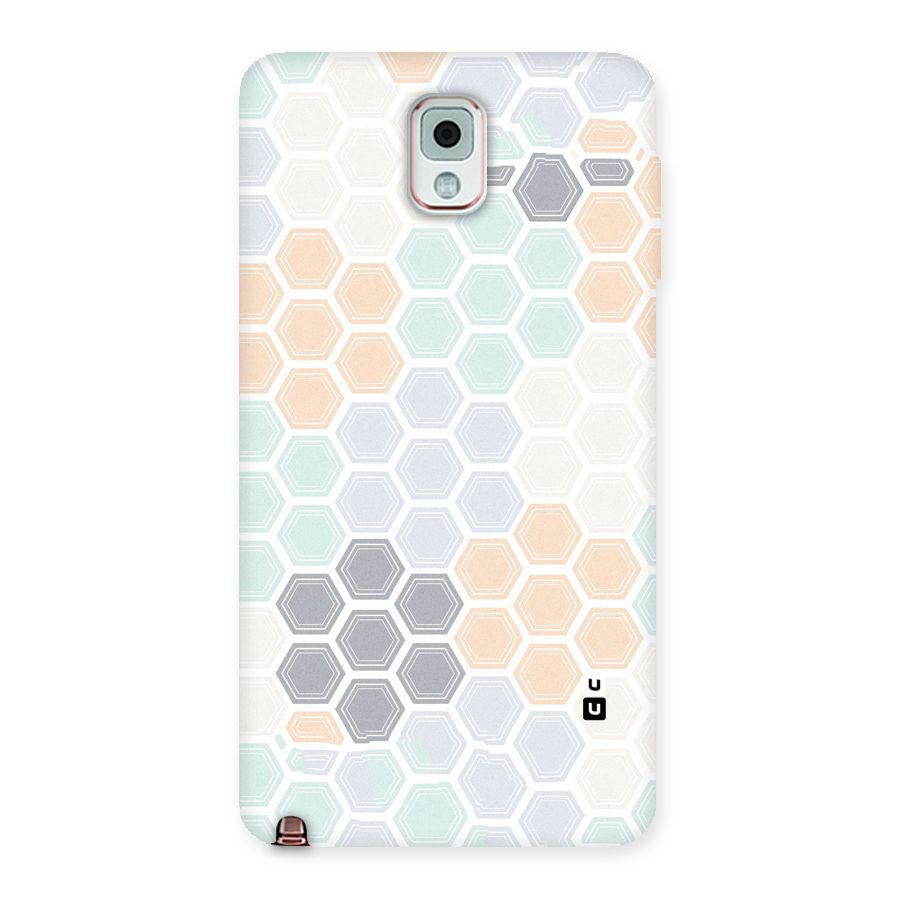 Light Hexagons Back Case for Galaxy Note 3
