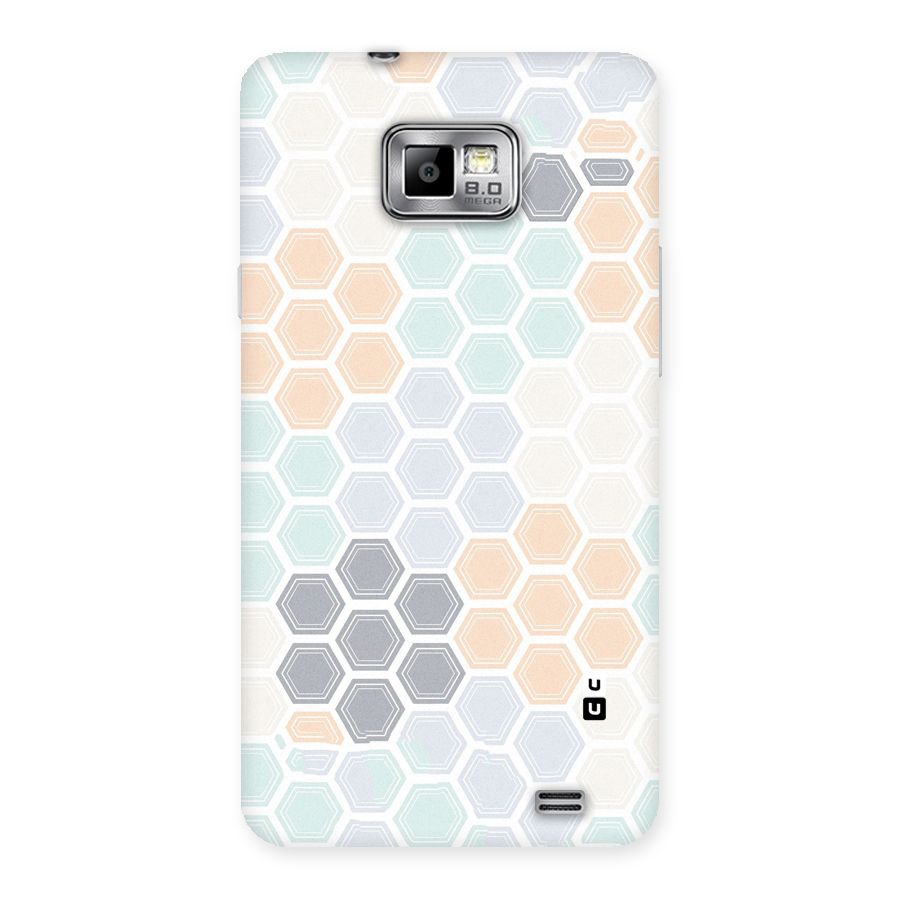 Light Hexagons Back Case for Galaxy S2