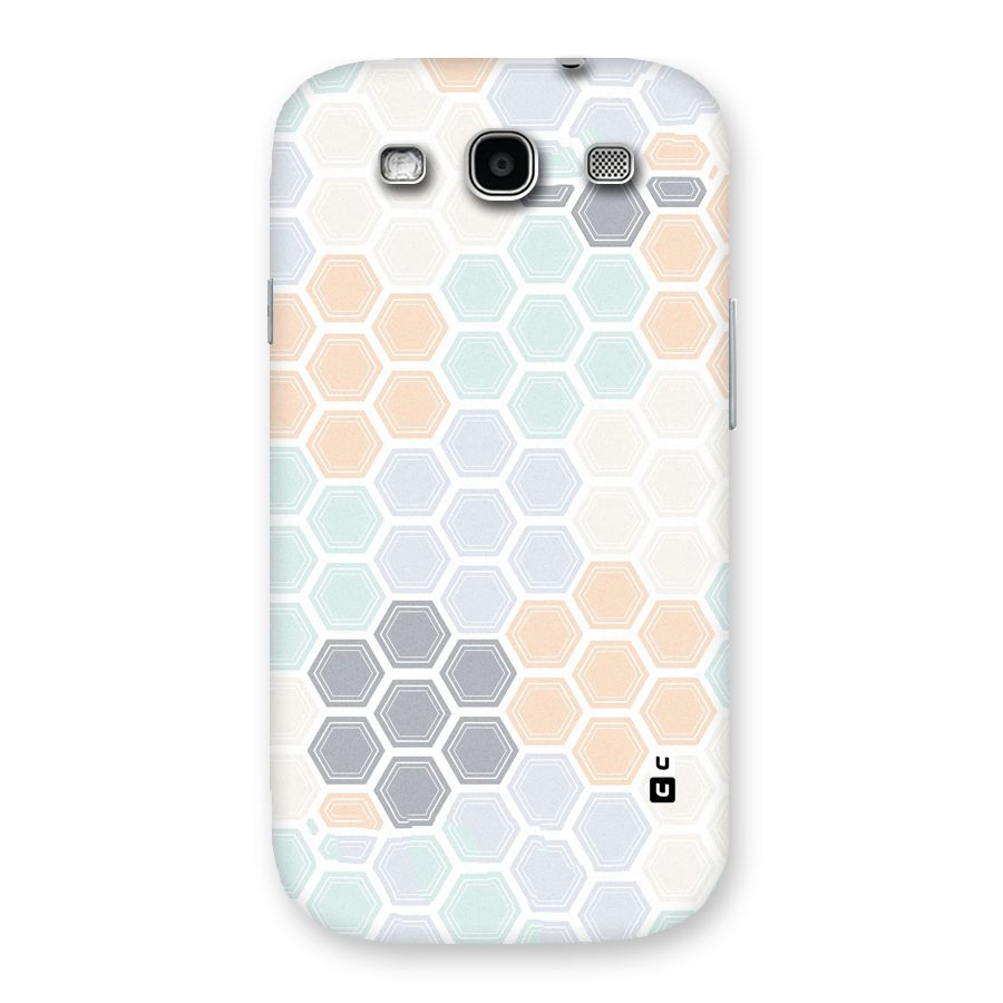 Light Hexagons Back Case for Galaxy S3