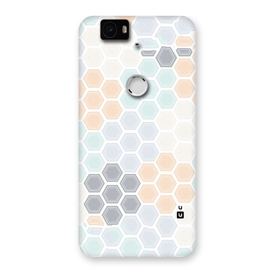 Light Hexagons Back Case for Google Nexus-6P