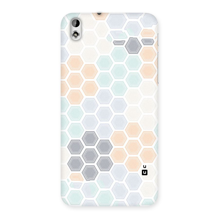 Light Hexagons Back Case for HTC Desire 816g