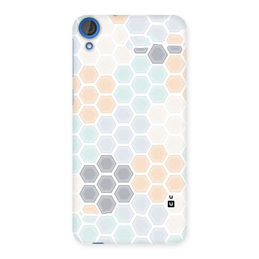Light Hexagons Back Case for HTC Desire 820