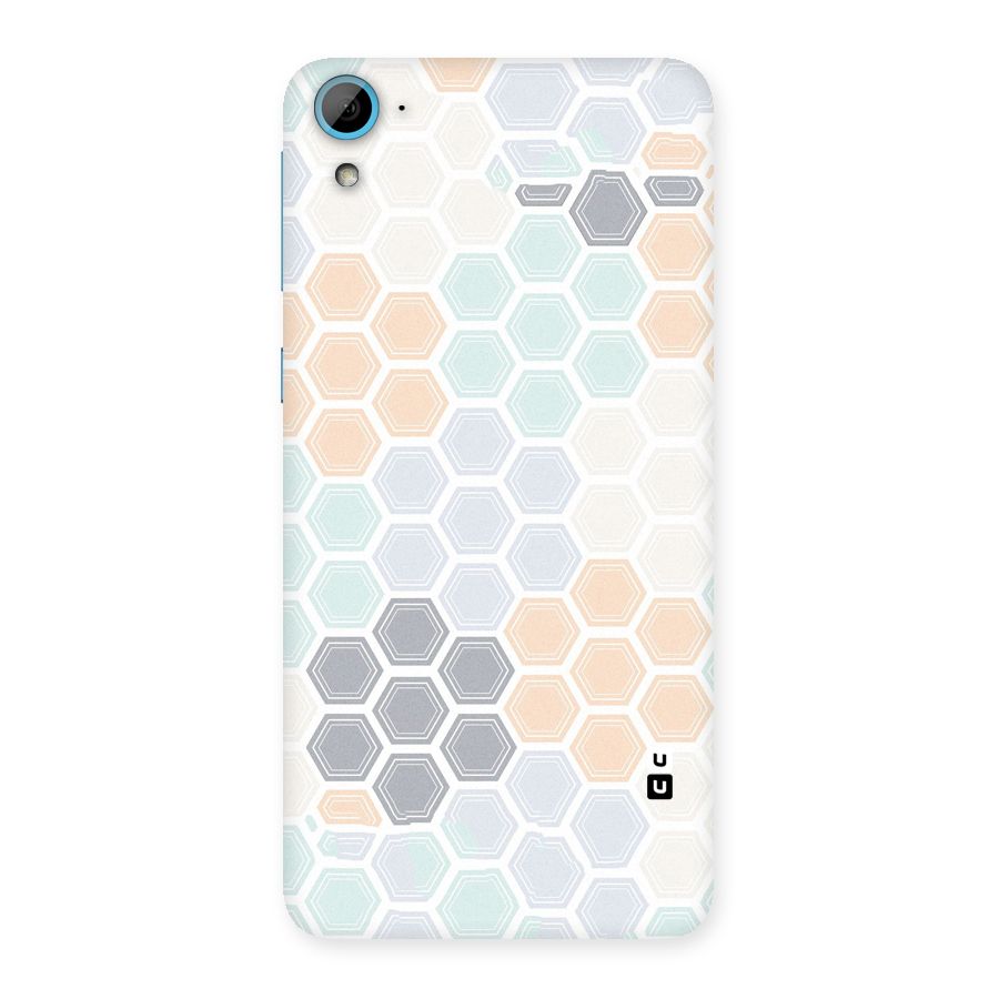 Light Hexagons Back Case for HTC Desire 826