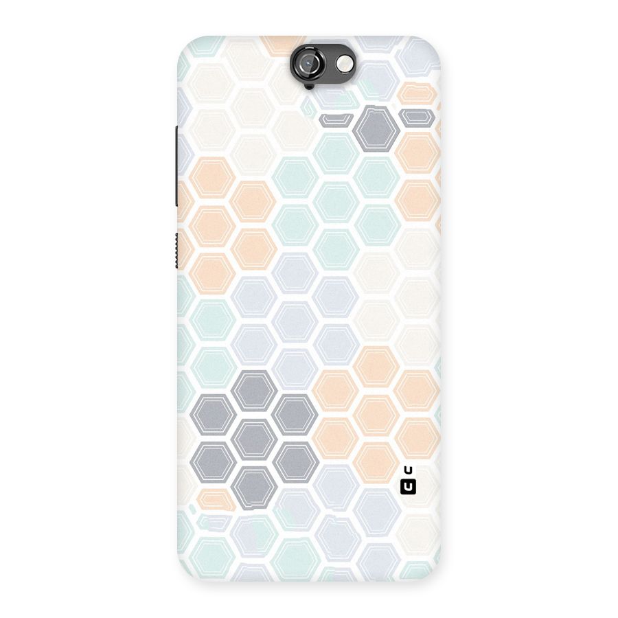 Light Hexagons Back Case for HTC One A9
