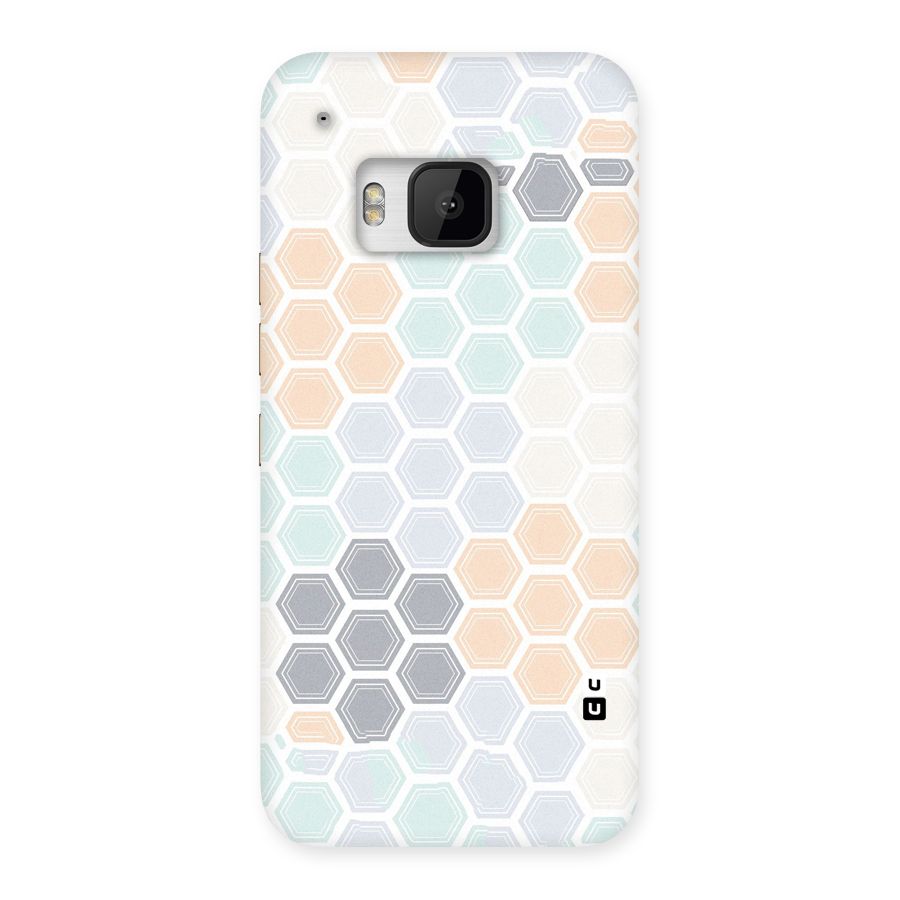 Light Hexagons Back Case for HTC One M9