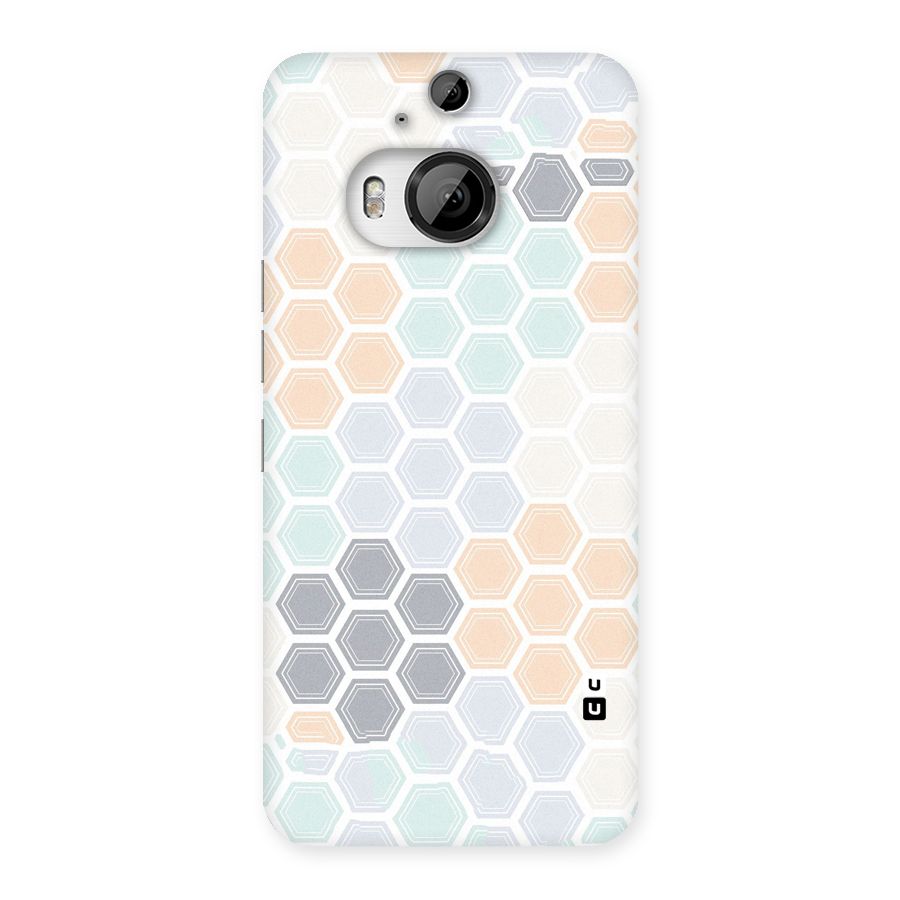 Light Hexagons Back Case for HTC One M9 Plus