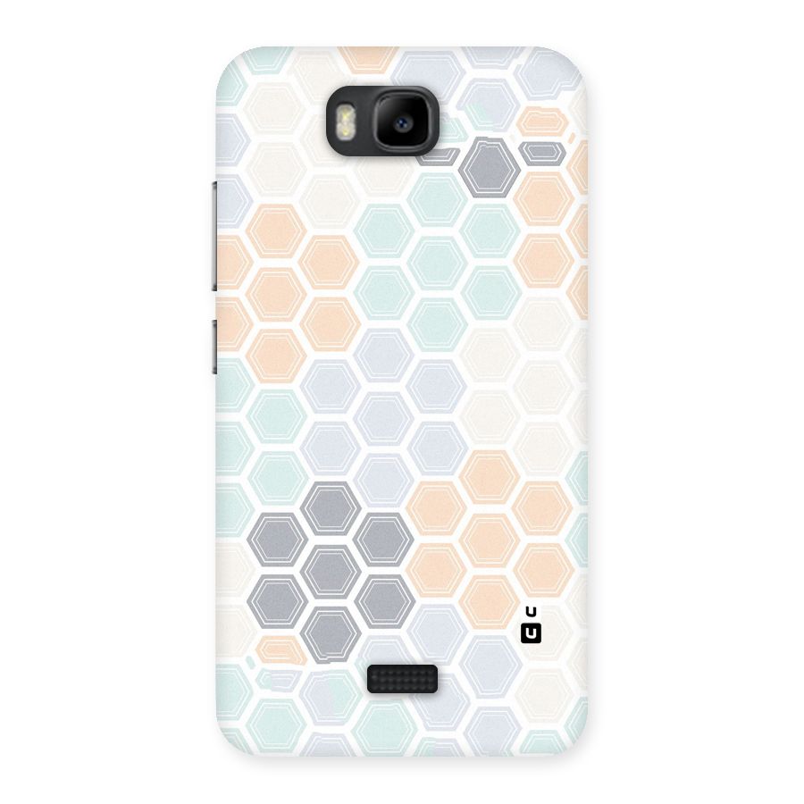 Light Hexagons Back Case for Honor Bee