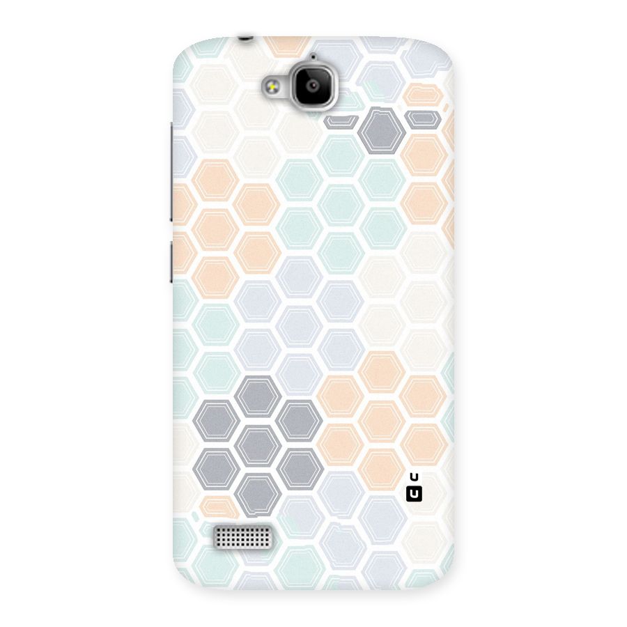 Light Hexagons Back Case for Honor Holly