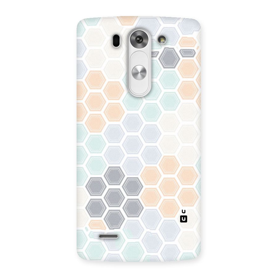 Light Hexagons Back Case for LG G3 Mini
