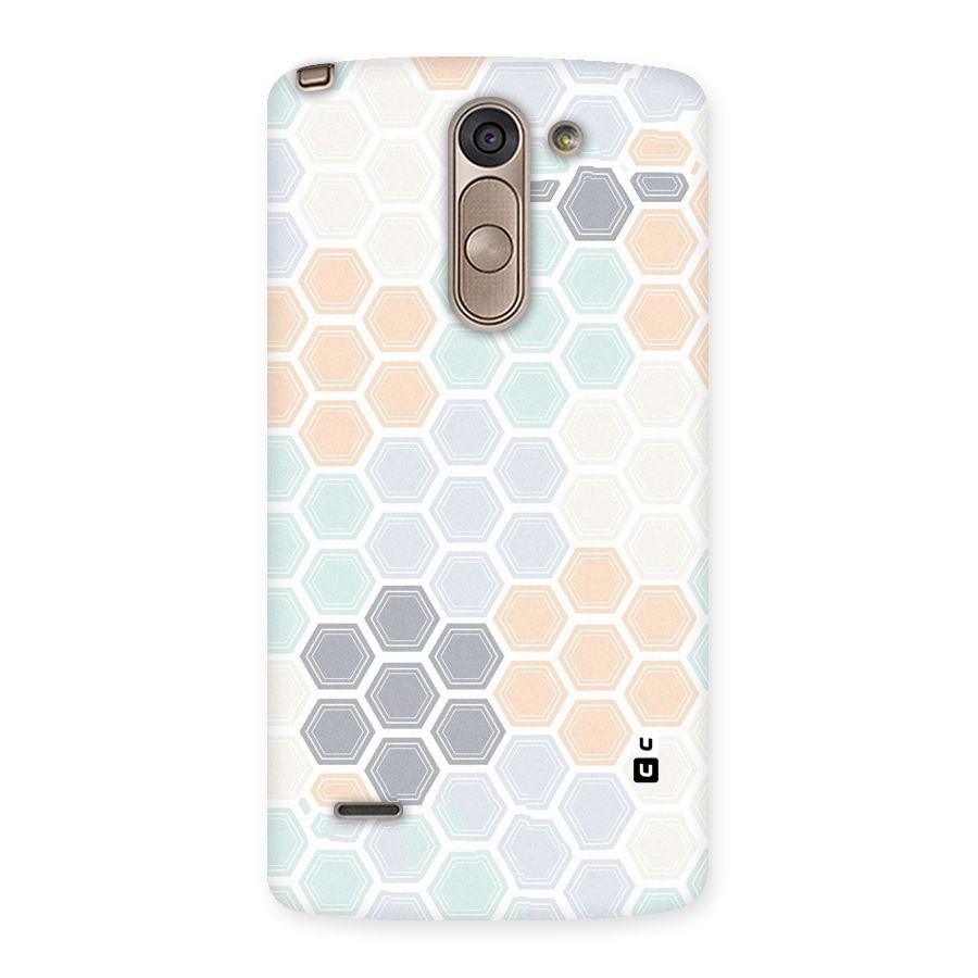 Light Hexagons Back Case for LG G3 Stylus