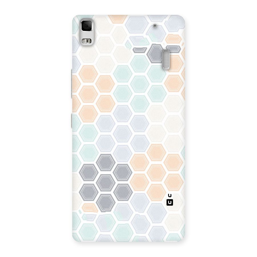 Light Hexagons Back Case for Lenovo K3 Note
