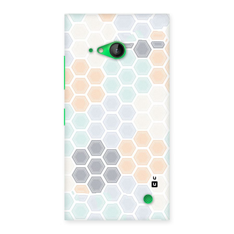 Light Hexagons Back Case for Lumia 730