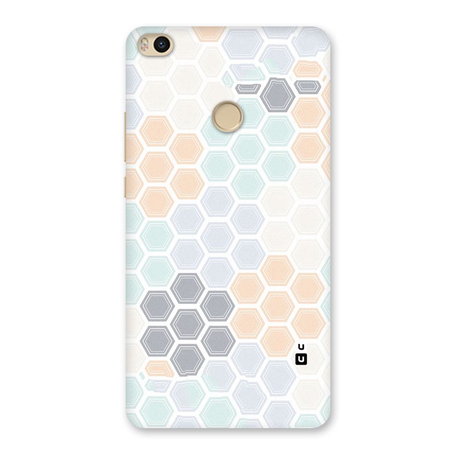 Light Hexagons Back Case for Mi Max 2