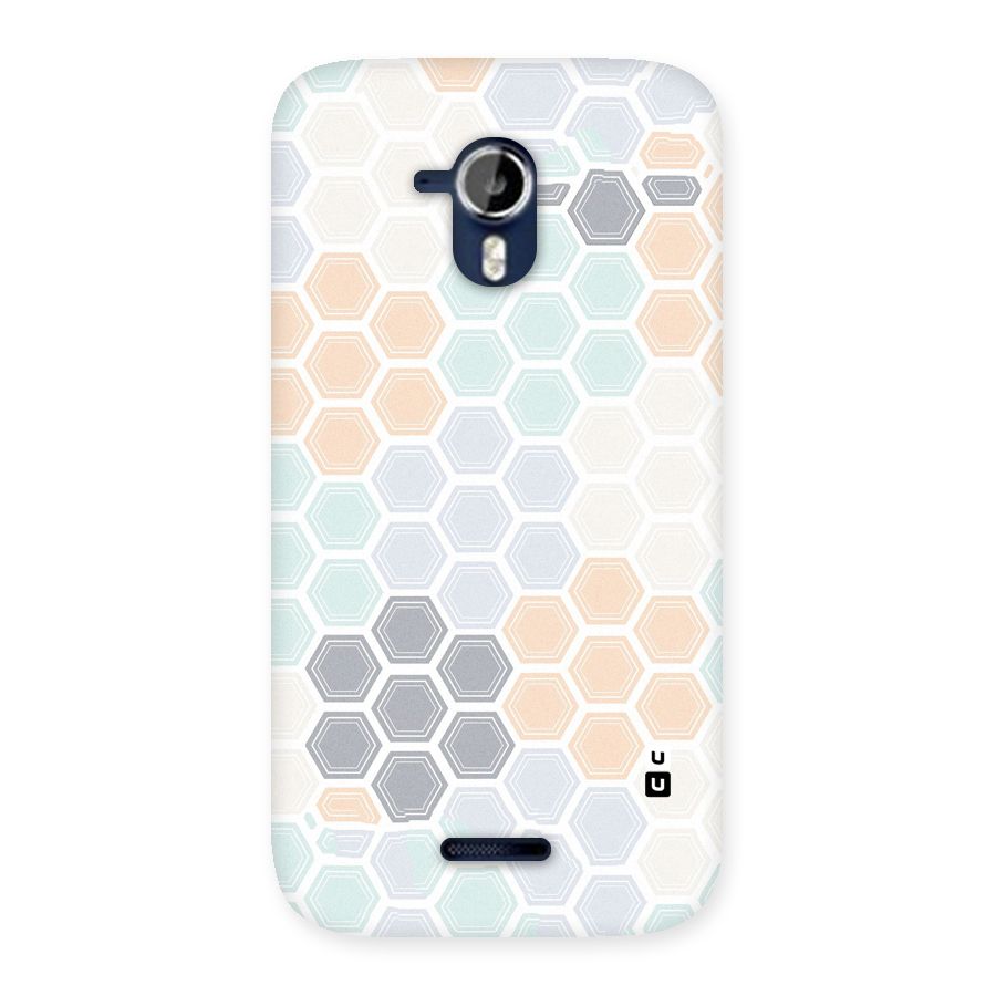 Light Hexagons Back Case for Micromax Canvas Magnus A117