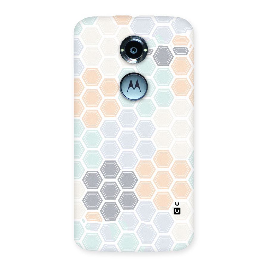 Light Hexagons Back Case for Moto X 2nd Gen