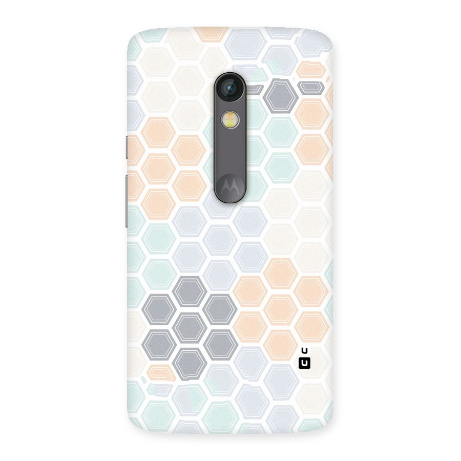 Light Hexagons Back Case for Moto X Play