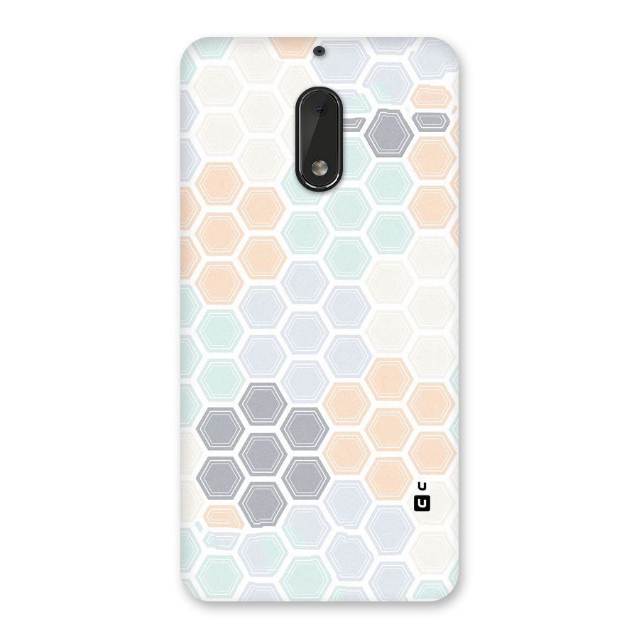 Light Hexagons Back Case for Nokia 6