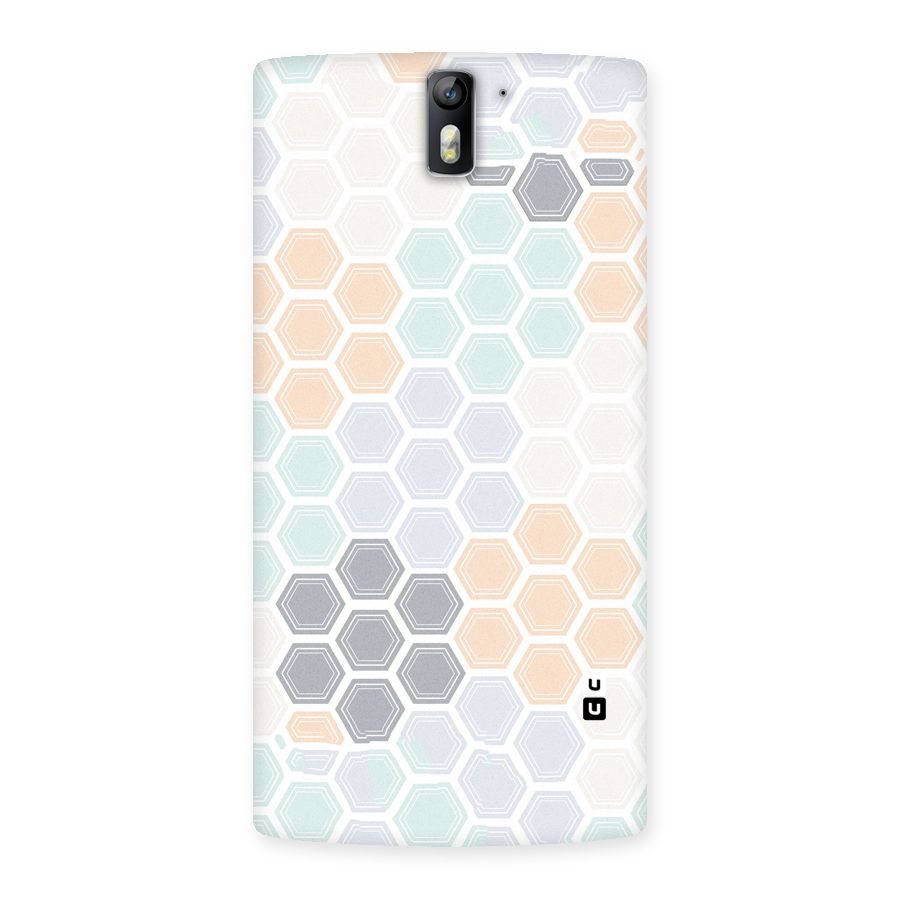 Light Hexagons Back Case for One Plus One