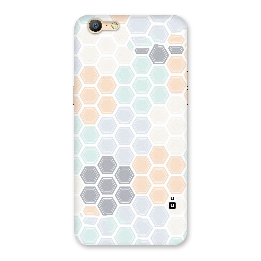 Light Hexagons Back Case for Oppo A57