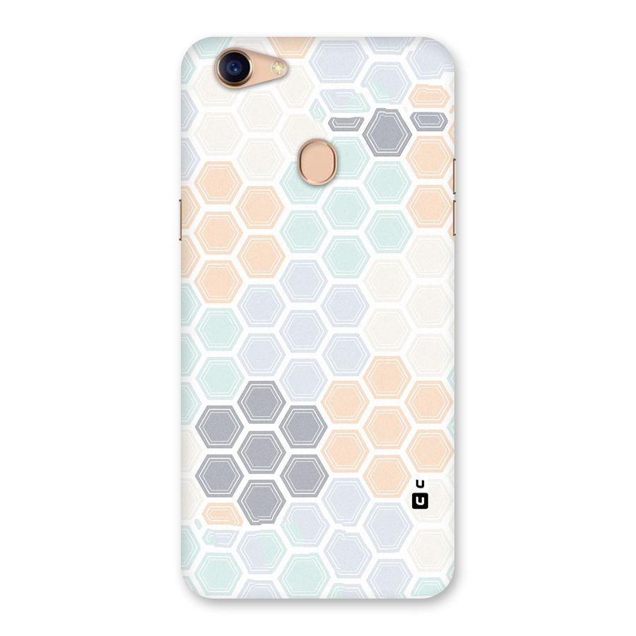 Light Hexagons Back Case for Oppo F5