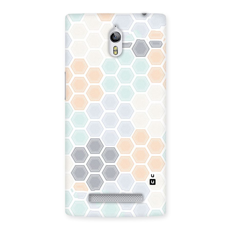 Light Hexagons Back Case for Oppo Find 7