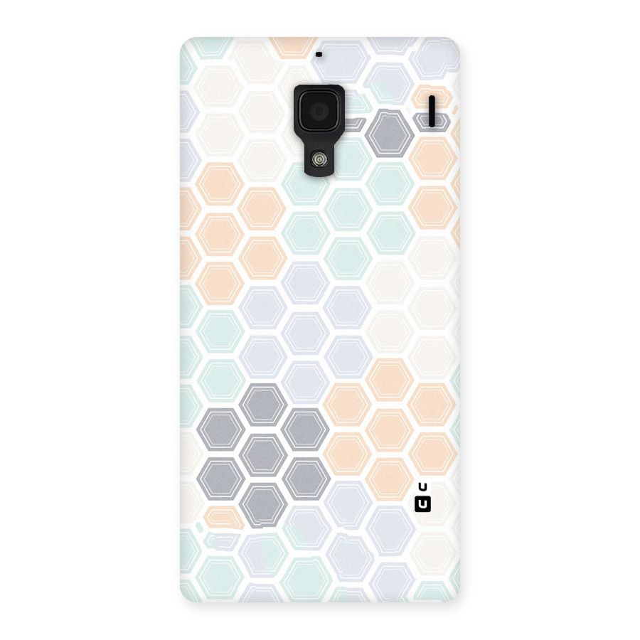 Light Hexagons Back Case for Redmi 1S