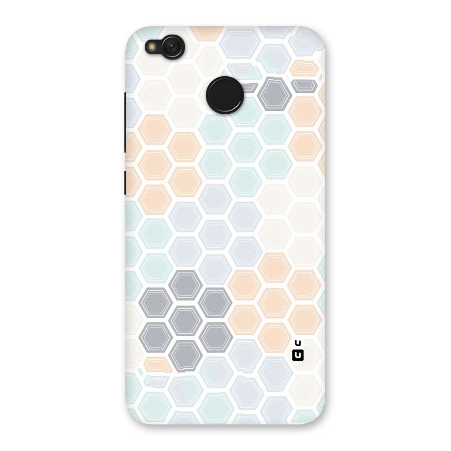 Light Hexagons Back Case for Redmi 4