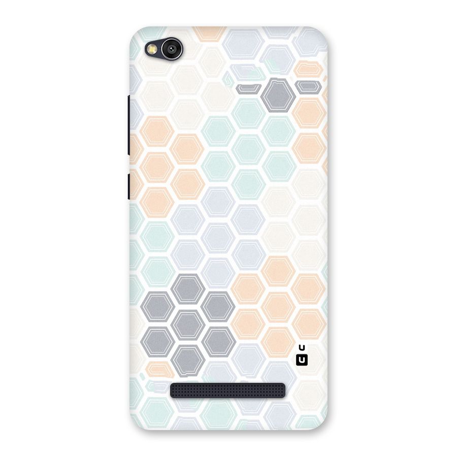 Light Hexagons Back Case for Redmi 4A