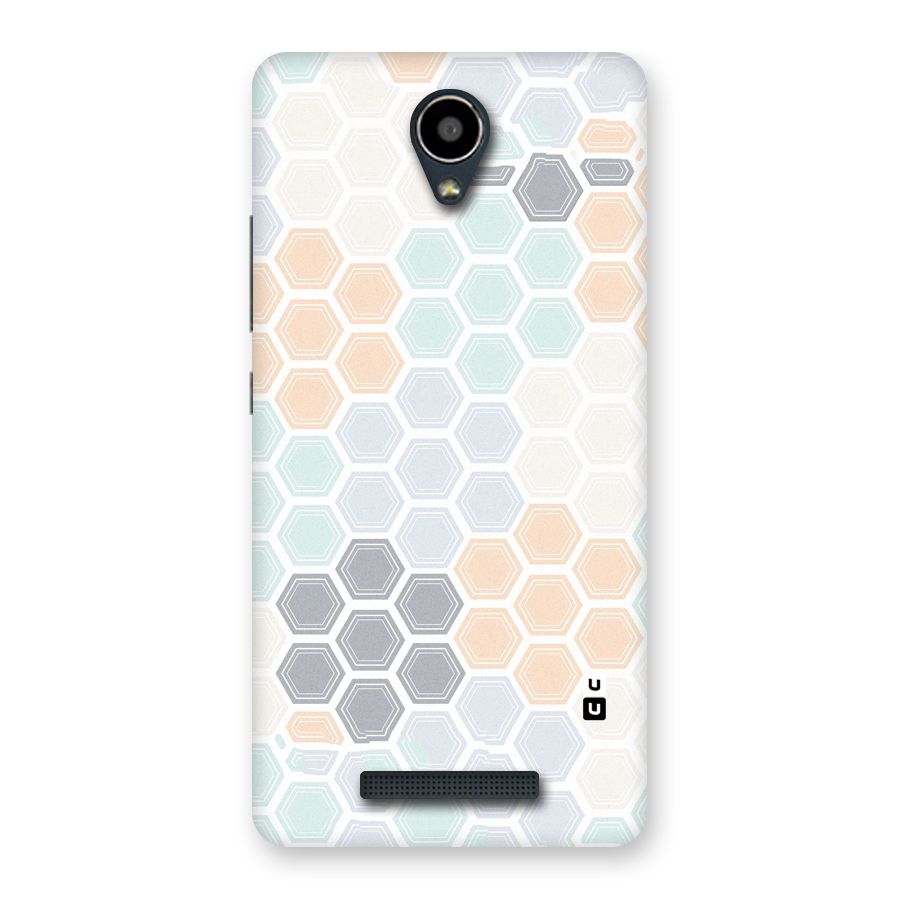 Light Hexagons Back Case for Redmi Note 2