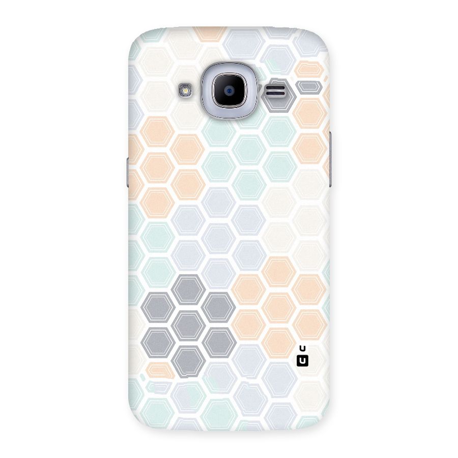 Light Hexagons Back Case for Samsung Galaxy J2 Pro
