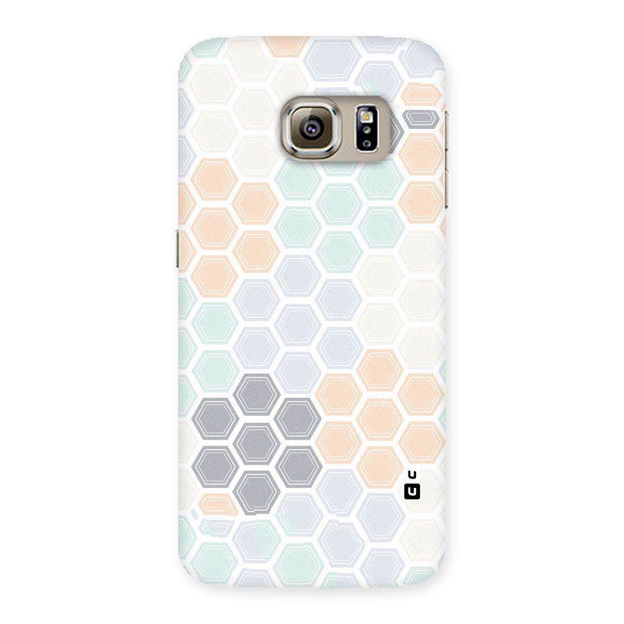 Light Hexagons Back Case for Samsung Galaxy S6 Edge