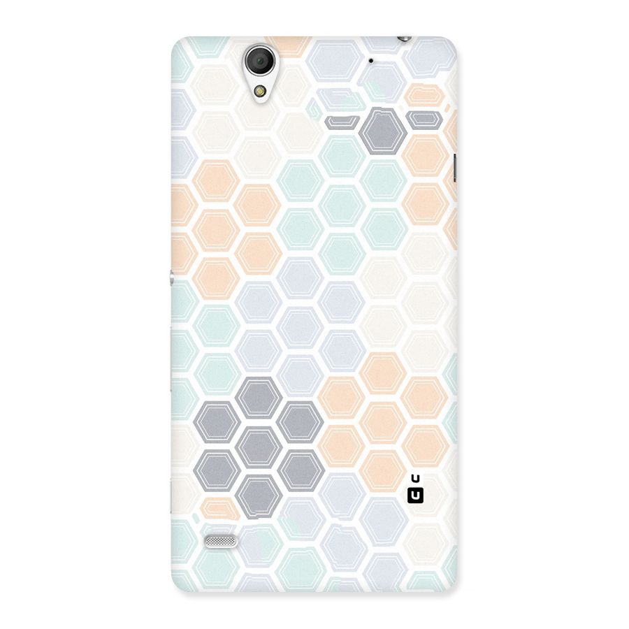 Light Hexagons Back Case for Sony Xperia C4