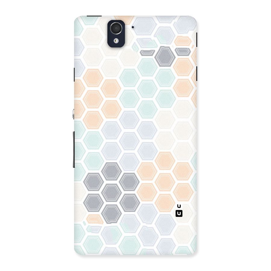 Light Hexagons Back Case for Sony Xperia Z