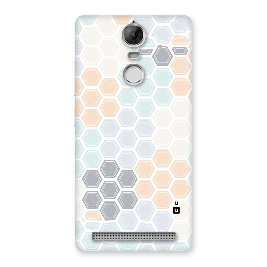 Light Hexagons Back Case for Vibe K5 Note
