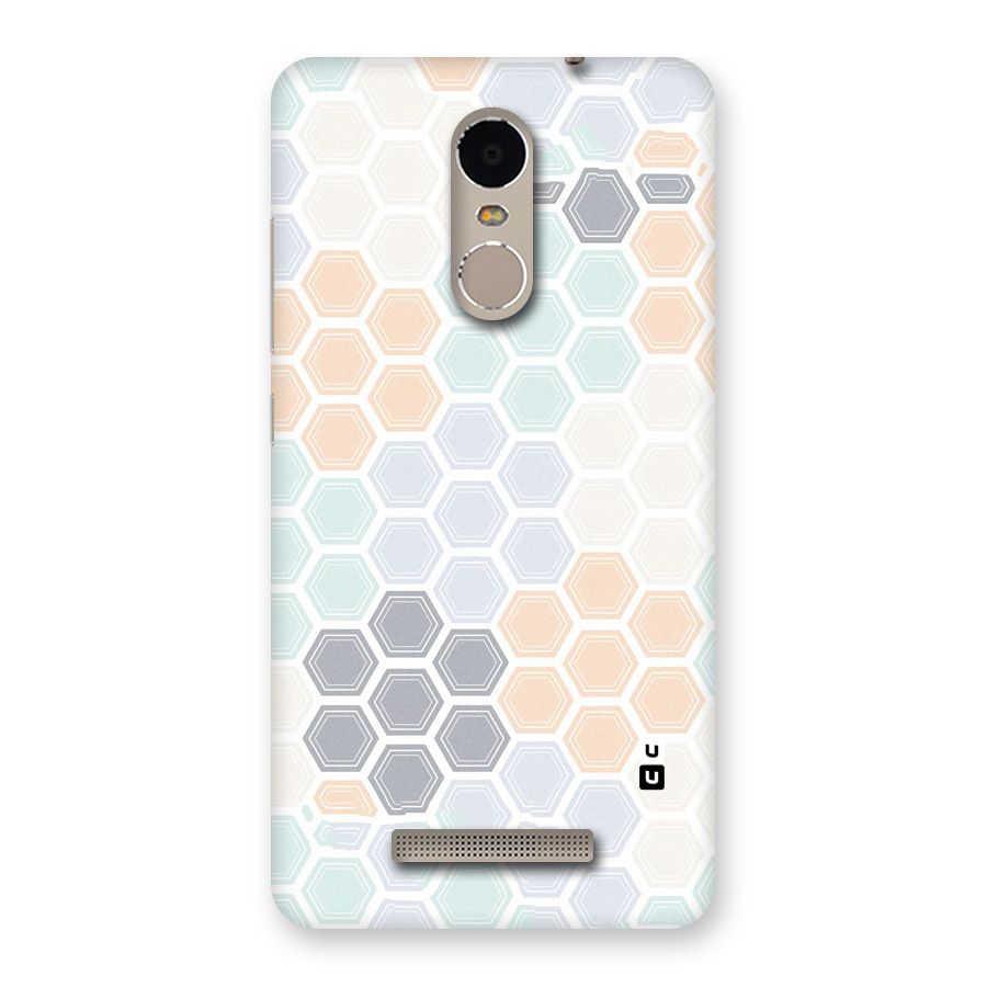 Light Hexagons Back Case for Xiaomi Redmi Note 3
