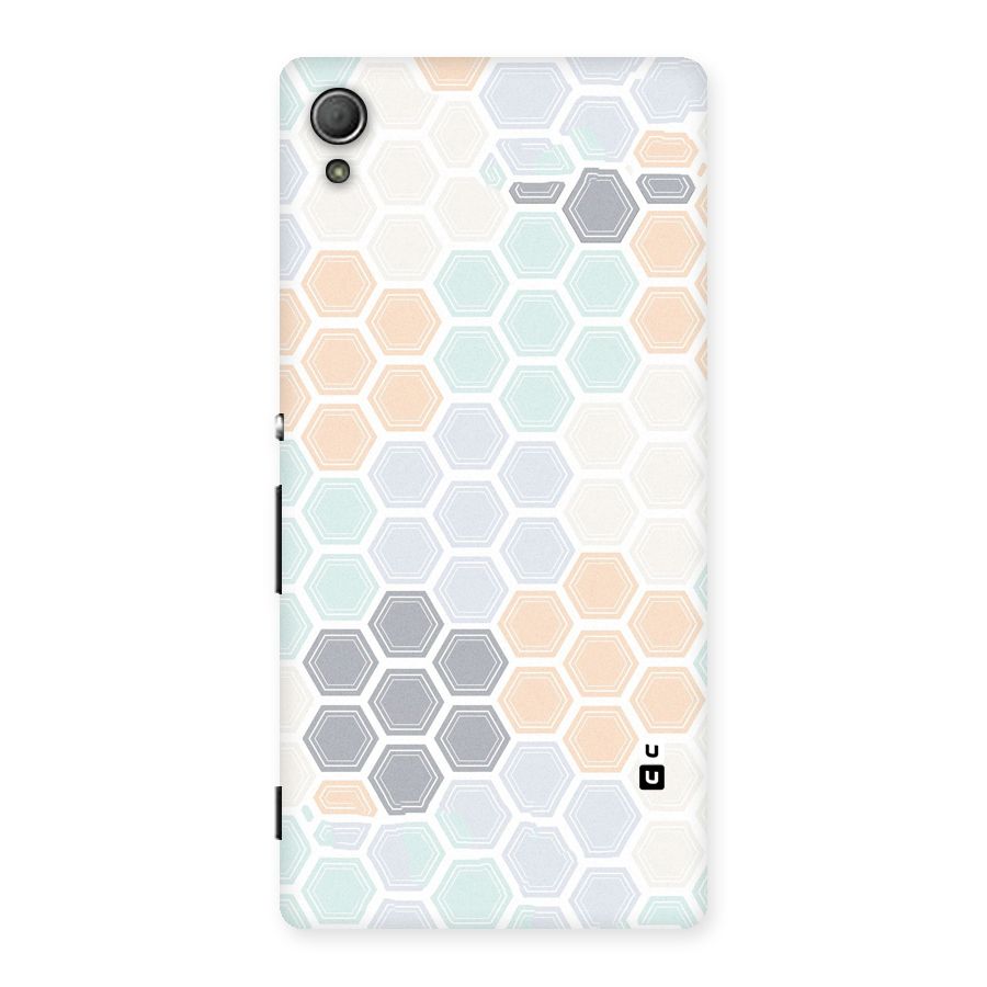 Light Hexagons Back Case for Xperia Z4