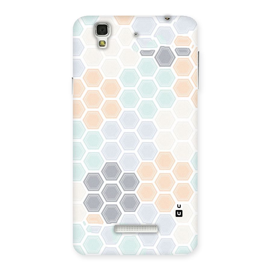 Light Hexagons Back Case for YU Yureka Plus