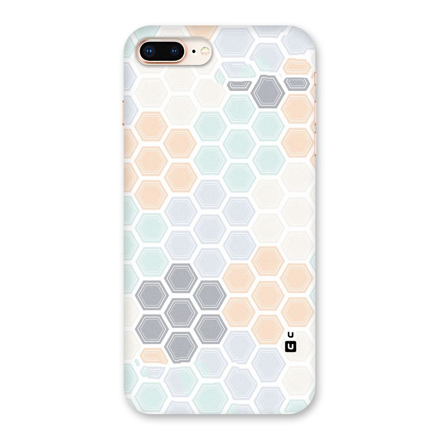 Light Hexagons Back Case for iPhone 8 Plus