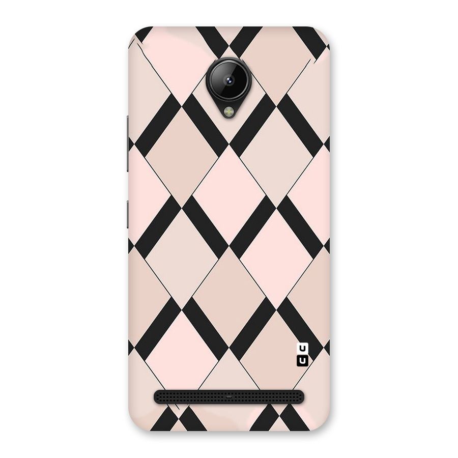 Light Pink Back Case for Lenovo C2