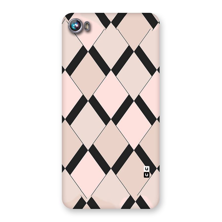 Light Pink Back Case for Micromax Canvas Fire 4 A107