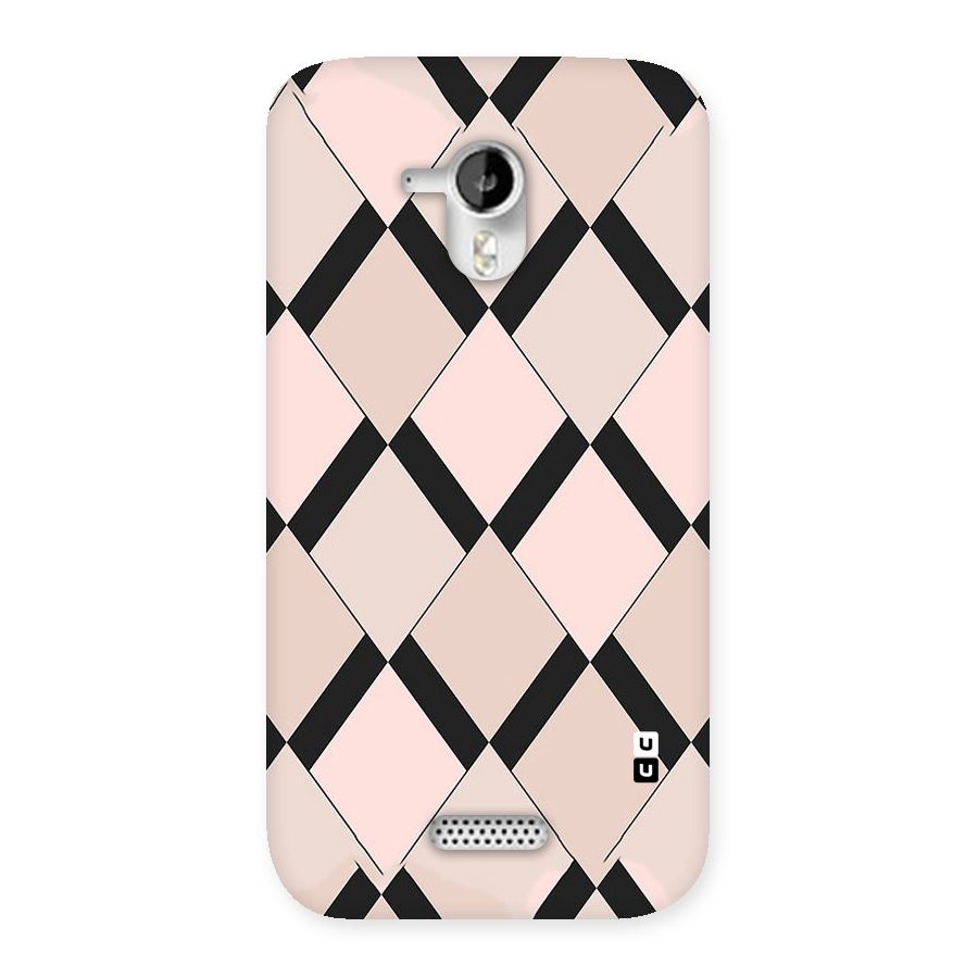 Light Pink Back Case for Micromax Canvas HD A116