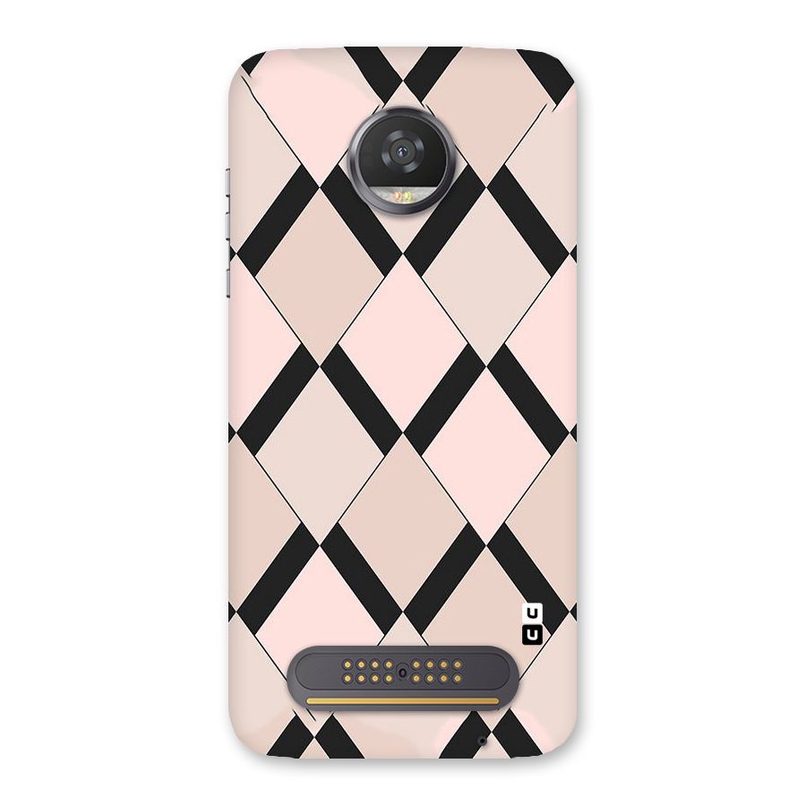 Light Pink Back Case for Moto Z2 Play