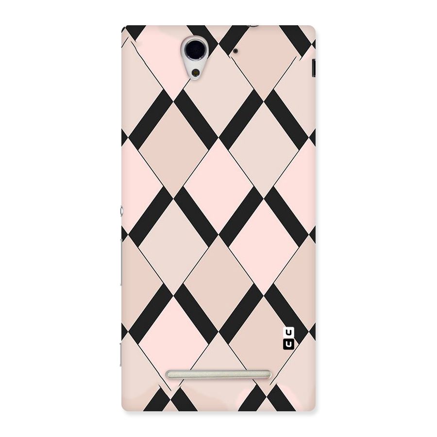 Light Pink Back Case for Sony Xperia C3